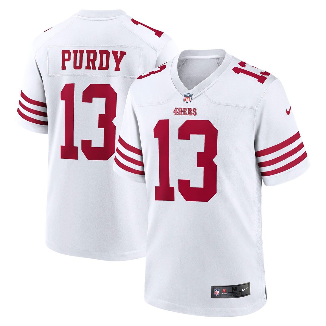 Brock Purdy San Francisco 49ers Nike White Game Player Jersey
