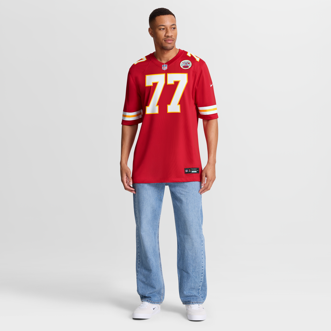 Jaylon Moore Kansas City Chiefs Nike Red Team Game Jersey