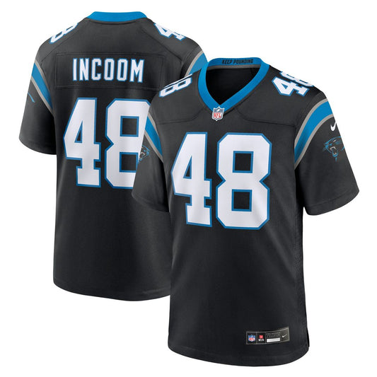 Thomas Incoom Carolina Panthers Nike Black Team Game Jersey