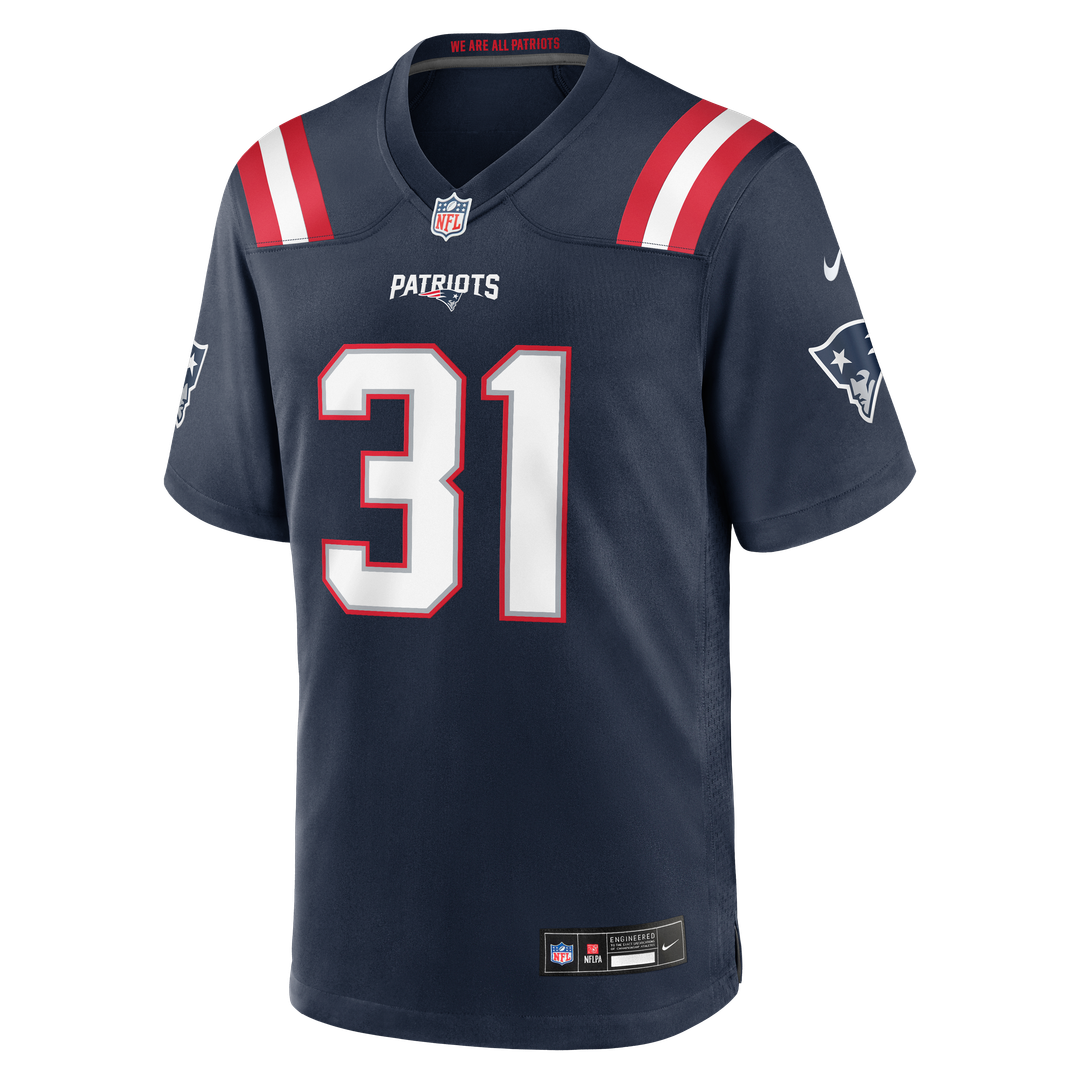 Kevin Byard III New England Patriots Nike Navy Team Game Jersey