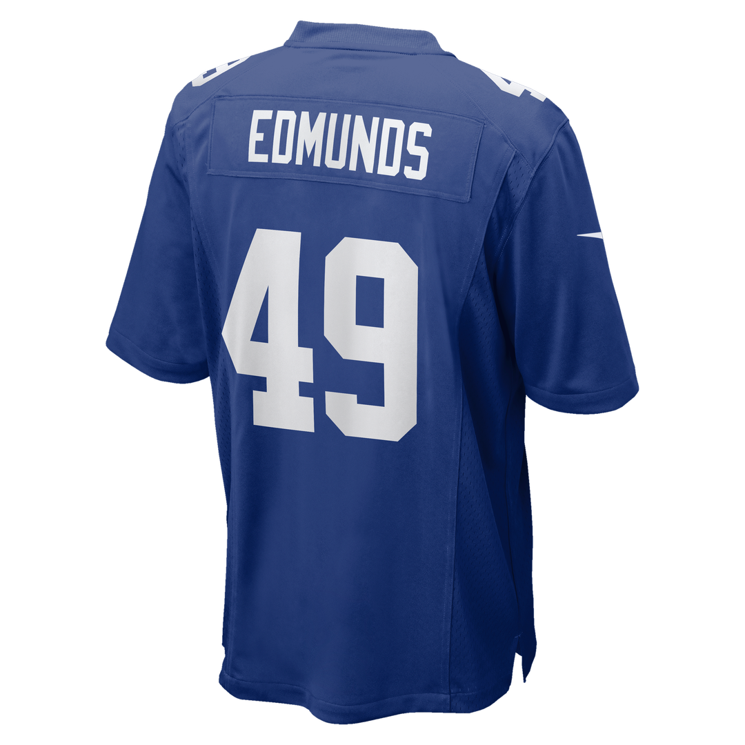 Tremaine Edmunds New York Giants Nike Royal Team Game Jersey