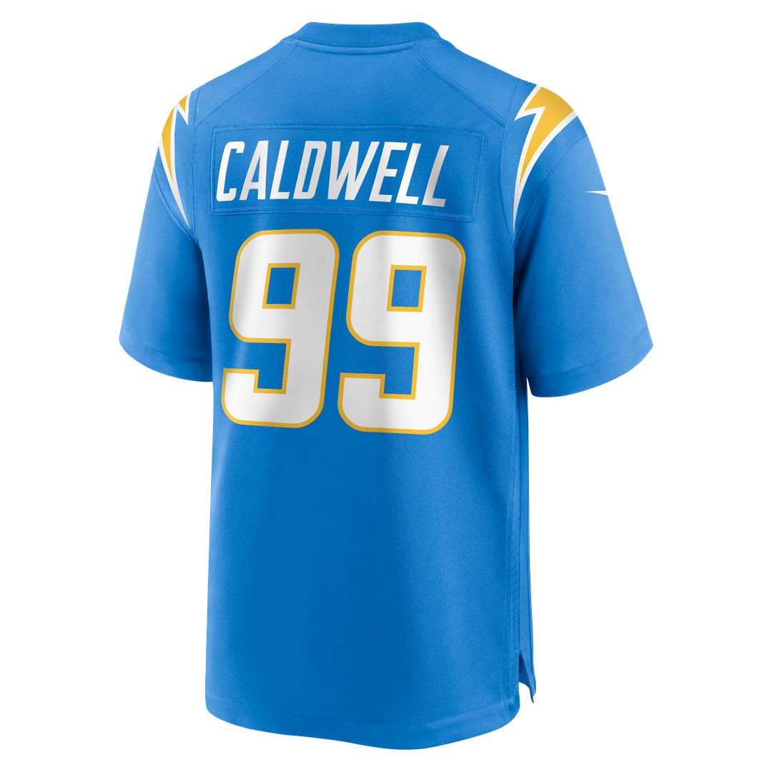 Jamaree Caldwell Los Angeles Chargers Nike Powder Blue Team Game Jersey