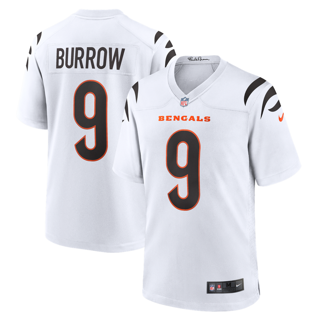 Joe Burrow Cincinnati Bengals Nike Orange Alternate Game Jersey