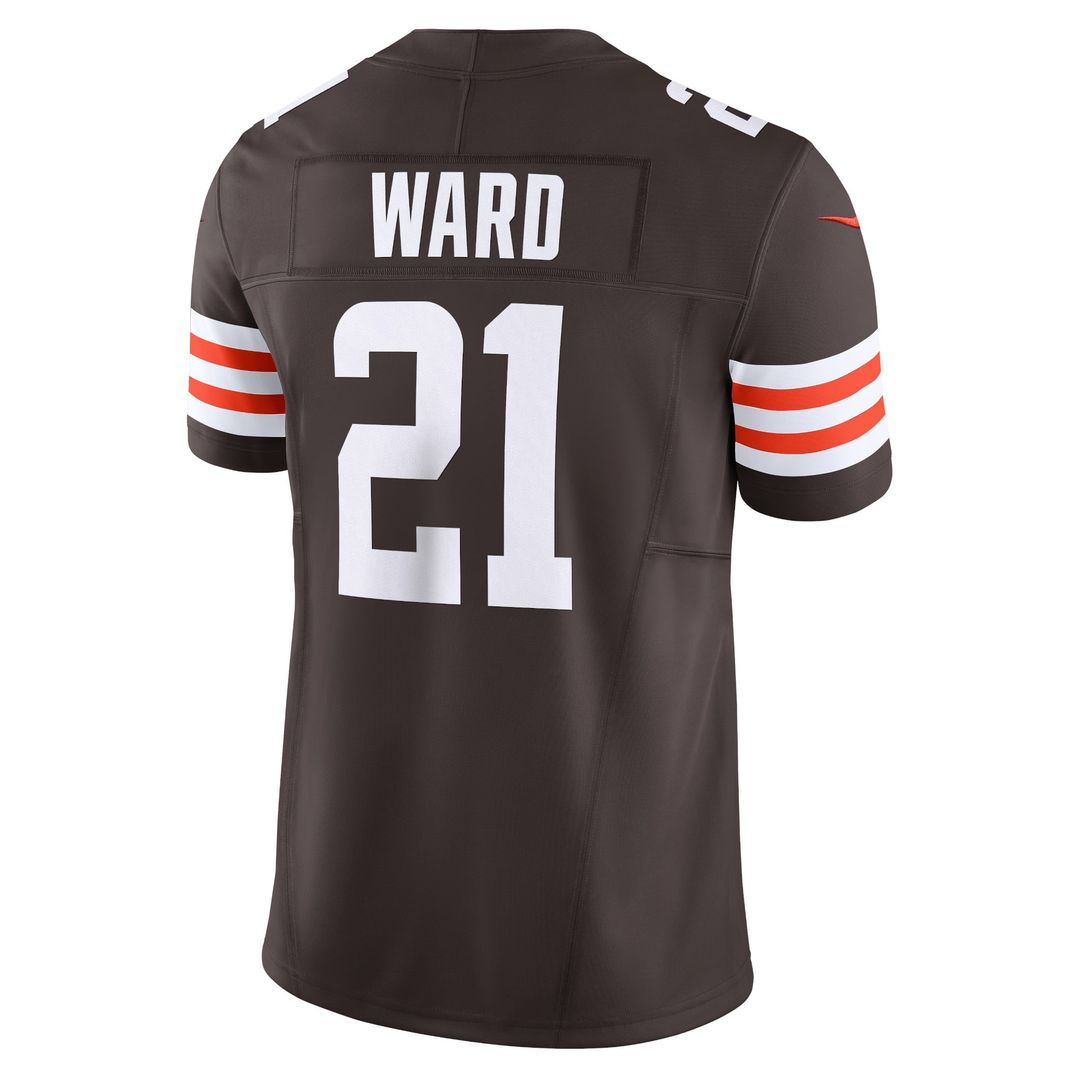 Denzel Ward Cleveland Browns Nike Brown Vapor F.U.S.E. Limited Jersey