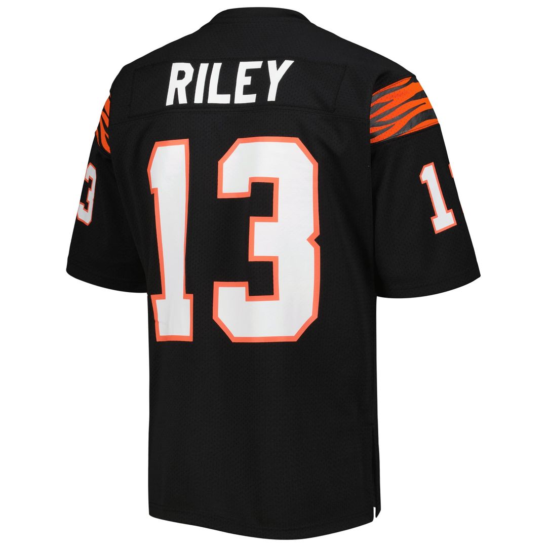 Ken Riley Cincinnati Bengals 1981 Mitchell & Ness Black Authentic Throwback Retired Player Jersey