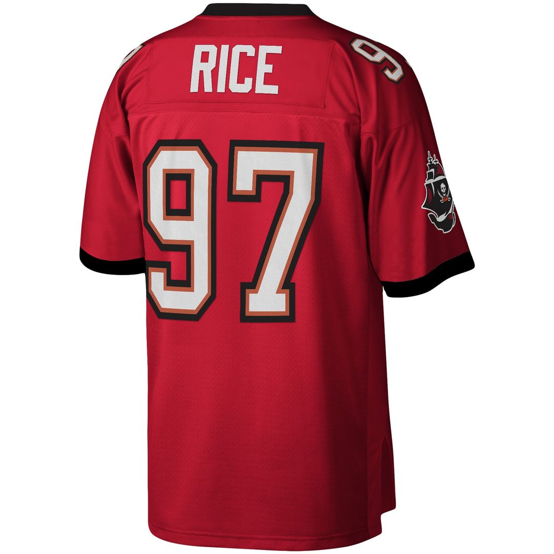 Simeon Rice Tampa Bay Buccaneers Mitchell & Ness Red Legacy Replica Jersey