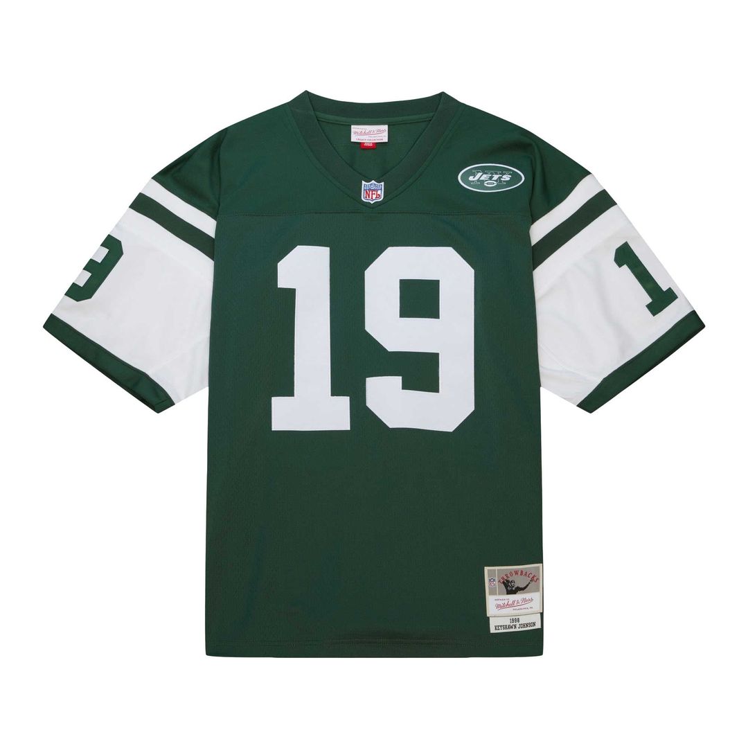 Keyshawn Johnson New York Jets Mitchell & Ness Green Legacy Replica Jersey
