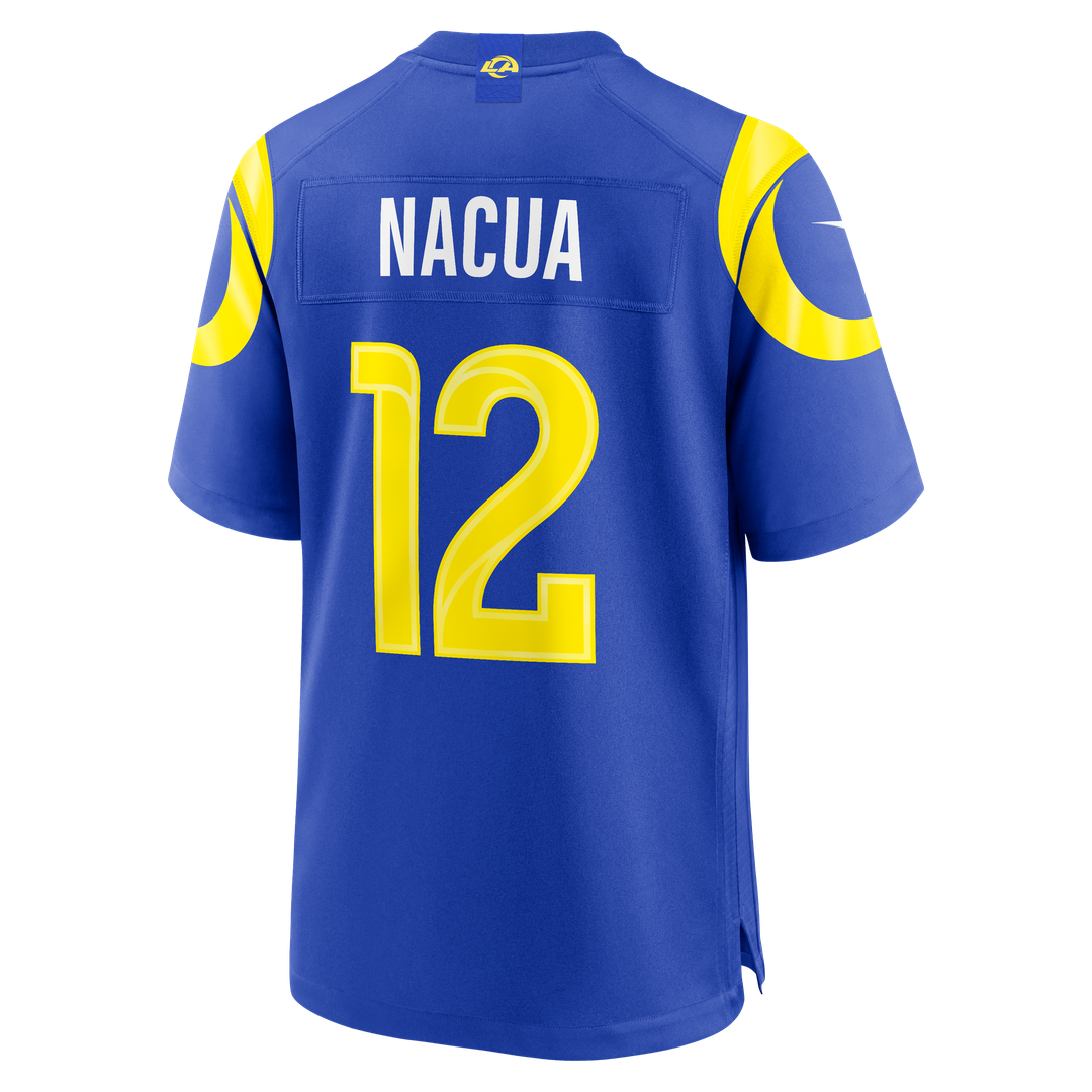 Puka Nacua Los Angeles Rams Nike White White Game Player Jersey