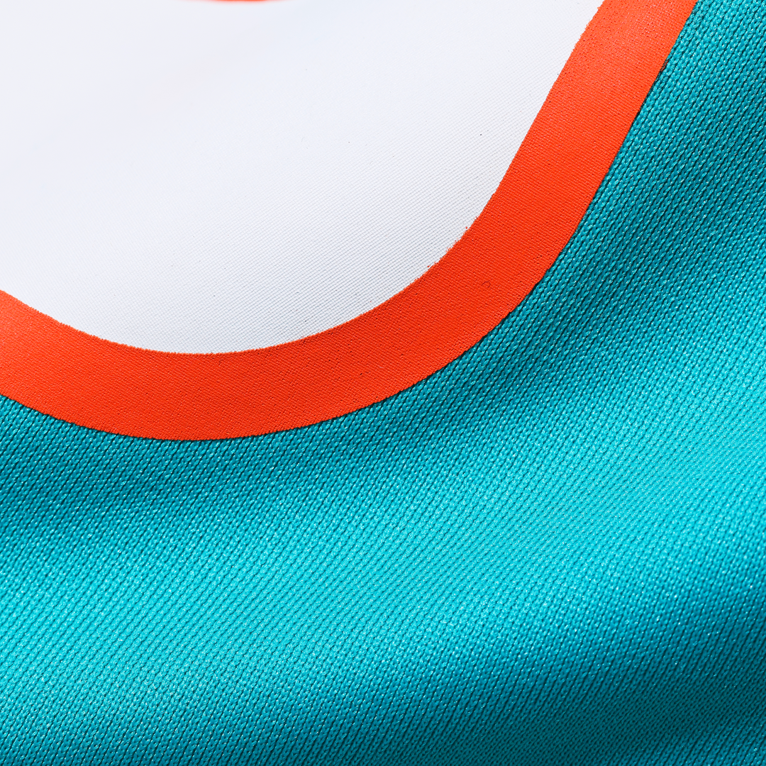 Rashard Lawrence Miami Dolphins Nike Aqua Team Game Jersey