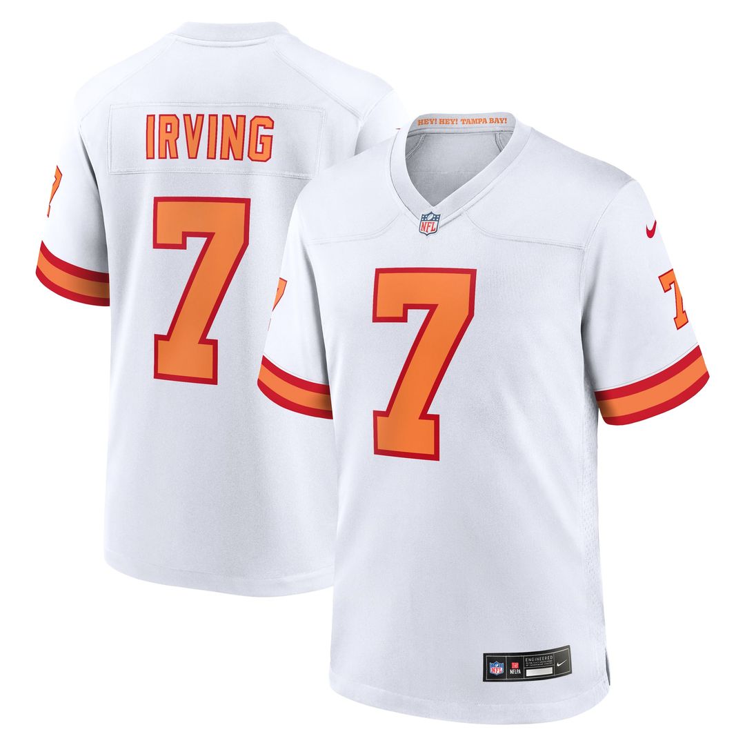Bucky Irving Tampa Bay Buccaneers '76 Nike White Game Jersey