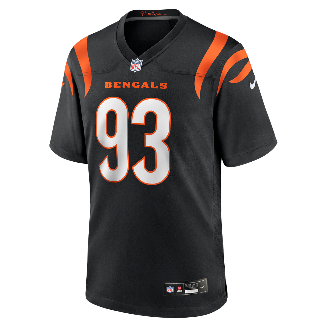 Jonathan Allen Cincinnati Bengals Nike Black Team Game Jersey