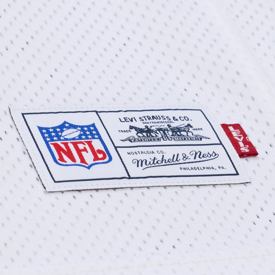 Joe Montana San Francisco 49ers Unisex Mitchell & Ness x Levi's White Legacy Jersey