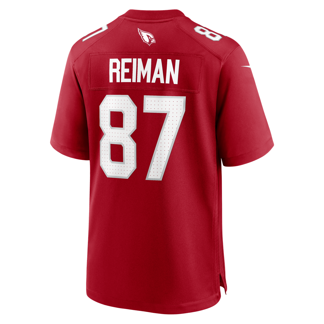 Tip Reiman Arizona Cardinals Nike Cardinal Team Game Jersey
