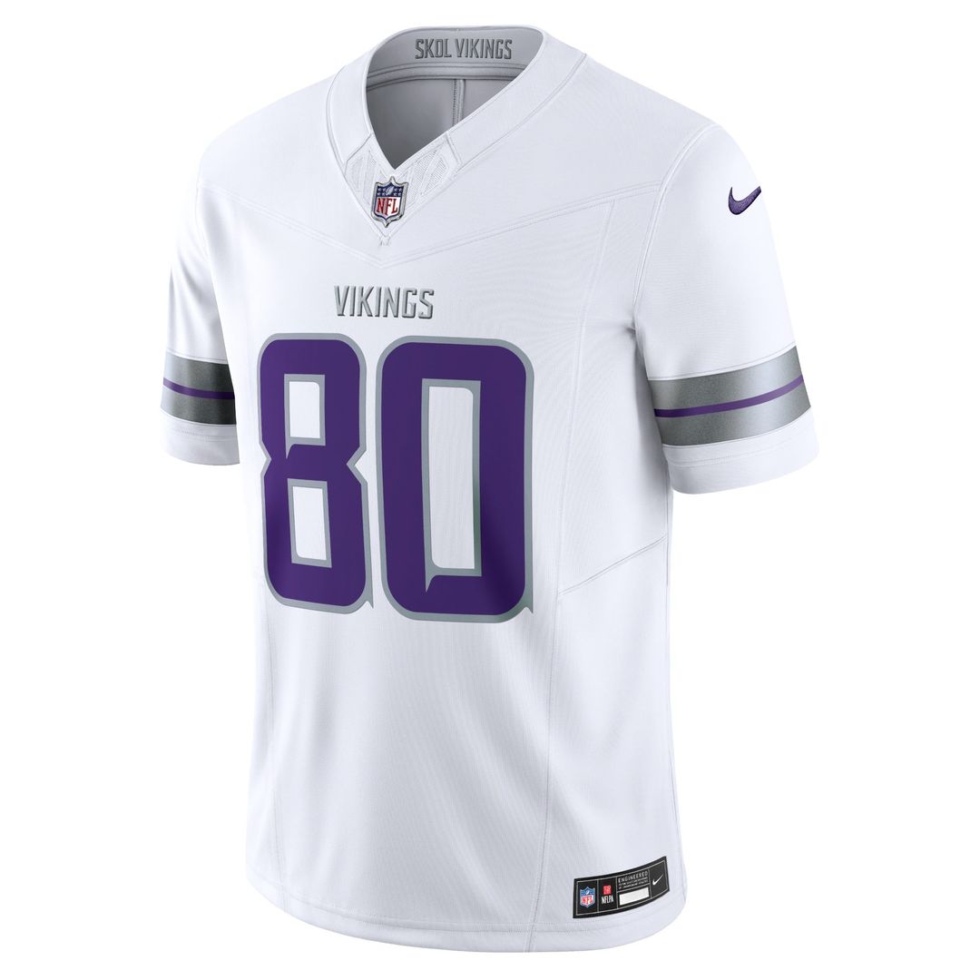 Cris Carter Minnesota Vikings Nike White Alternate Vapor F.U.S.E. Retired Player Limited Jersey