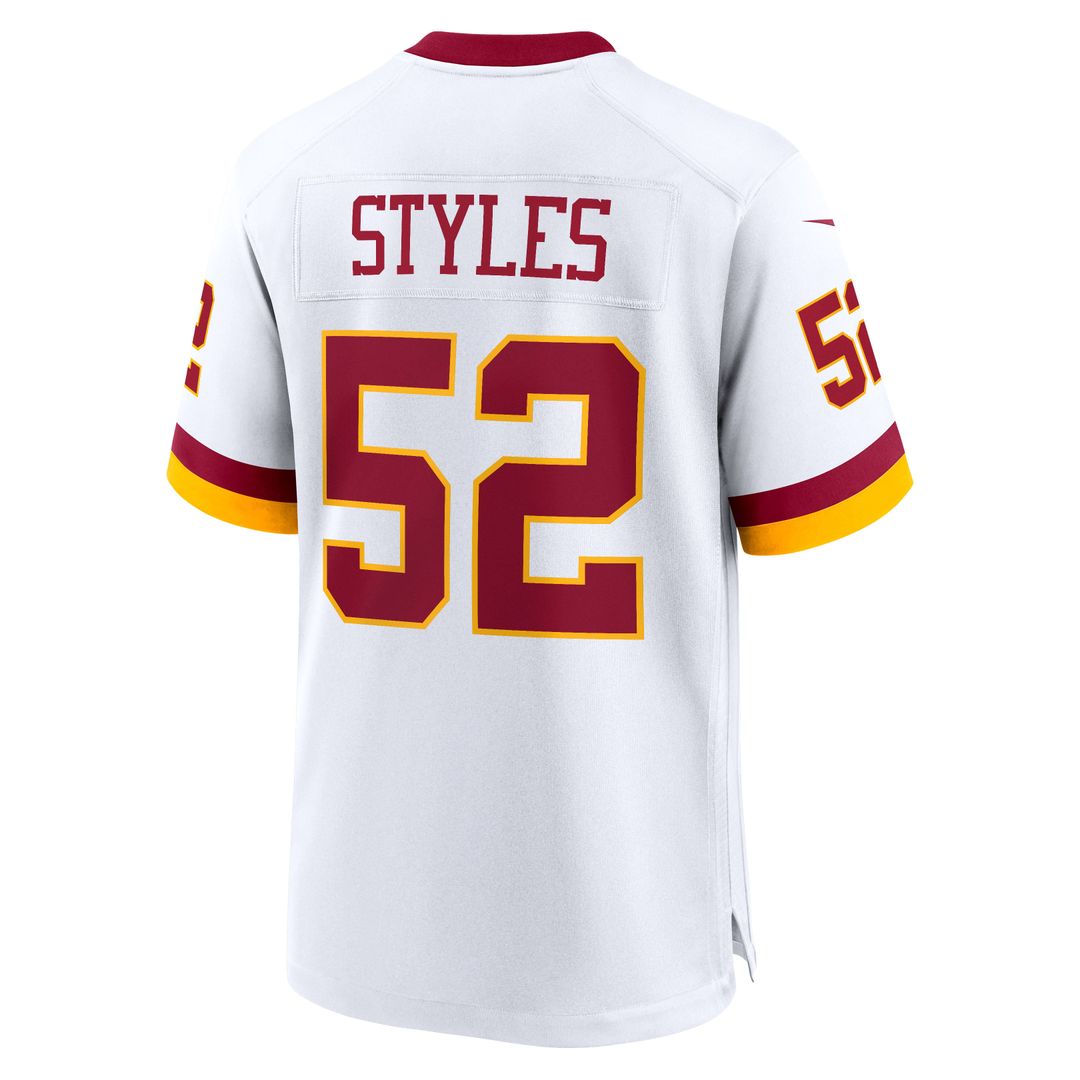 Sonny Styles Washington Commanders Nike Burgundy Team Game Jersey