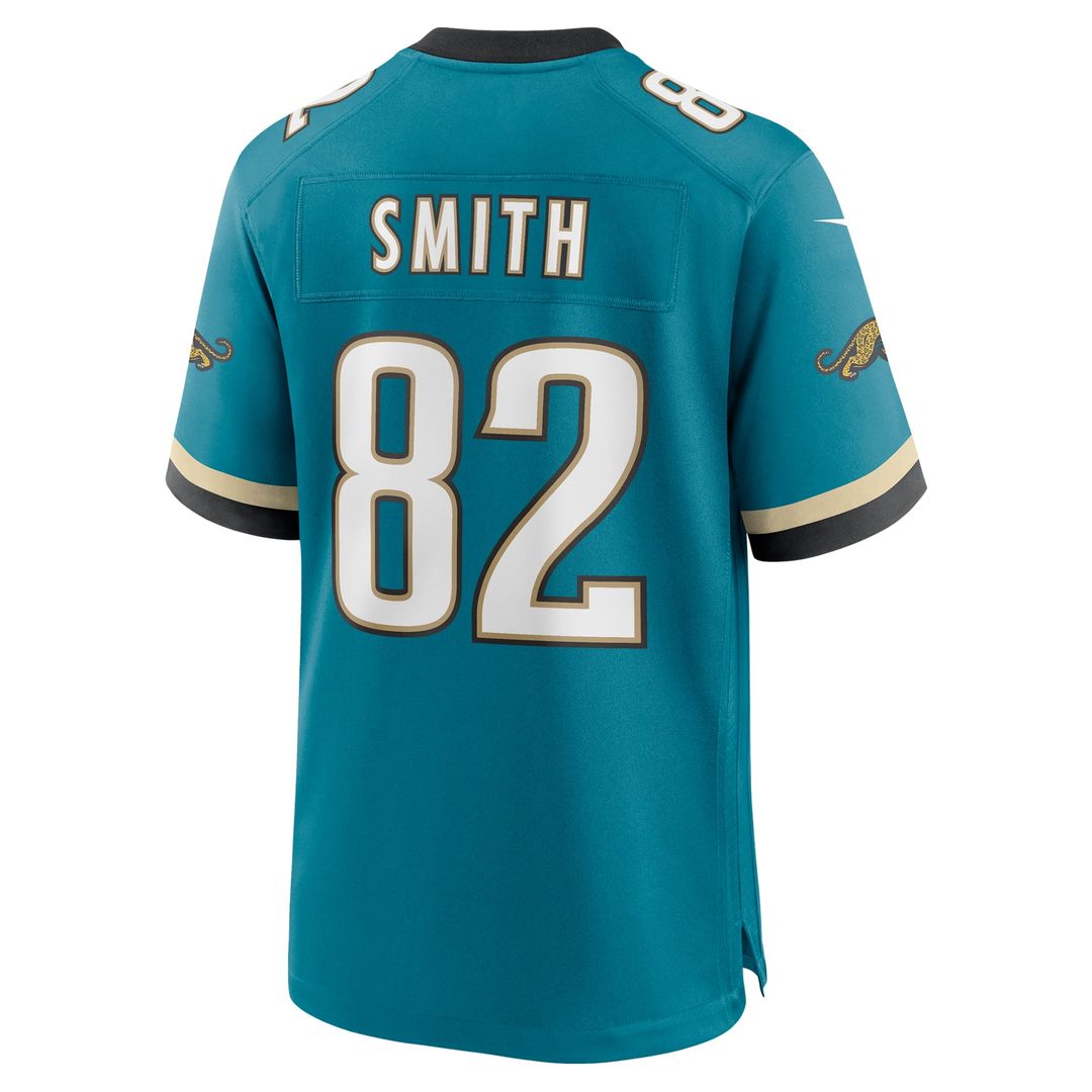 Jimmy Smith Jacksonville Jaguars Nike Teal Retired Player Alternate Game Jersey