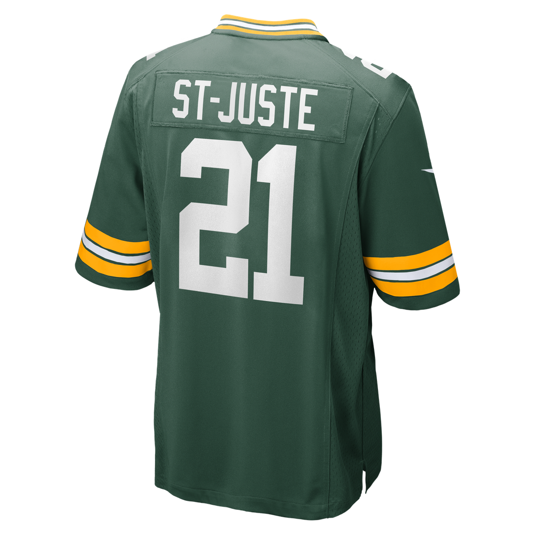 Benjamin St-Juste Green Bay Packers Nike Green Team Game Jersey