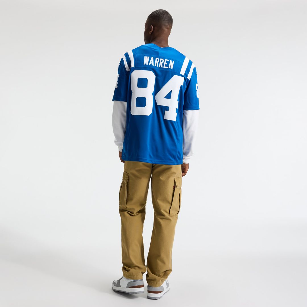Tyler Warren Indianapolis Colts Nike White Vapor F.U.S.E. Stitched Limited Jersey