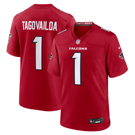 Tua Tagovailoa Atlanta Falcons Nike Red Game Jersey