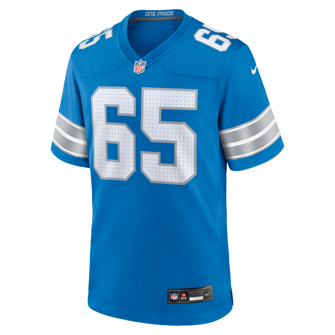 Seth McLaughlin Detroit Lions Nike Blue Team Game Jersey