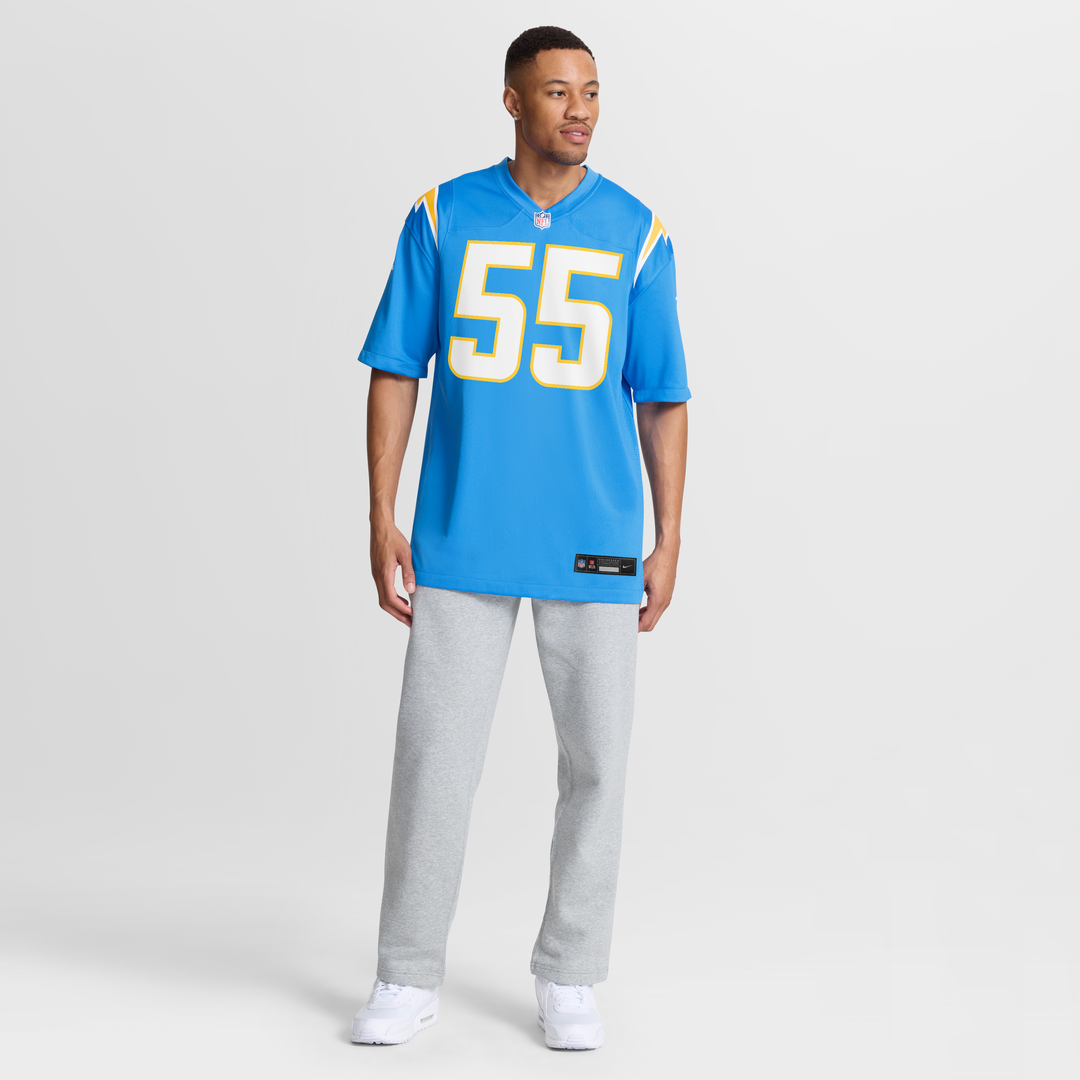 Junior Seau Los Angeles Chargers Nike Powder Blue Game Retired Player Jersey