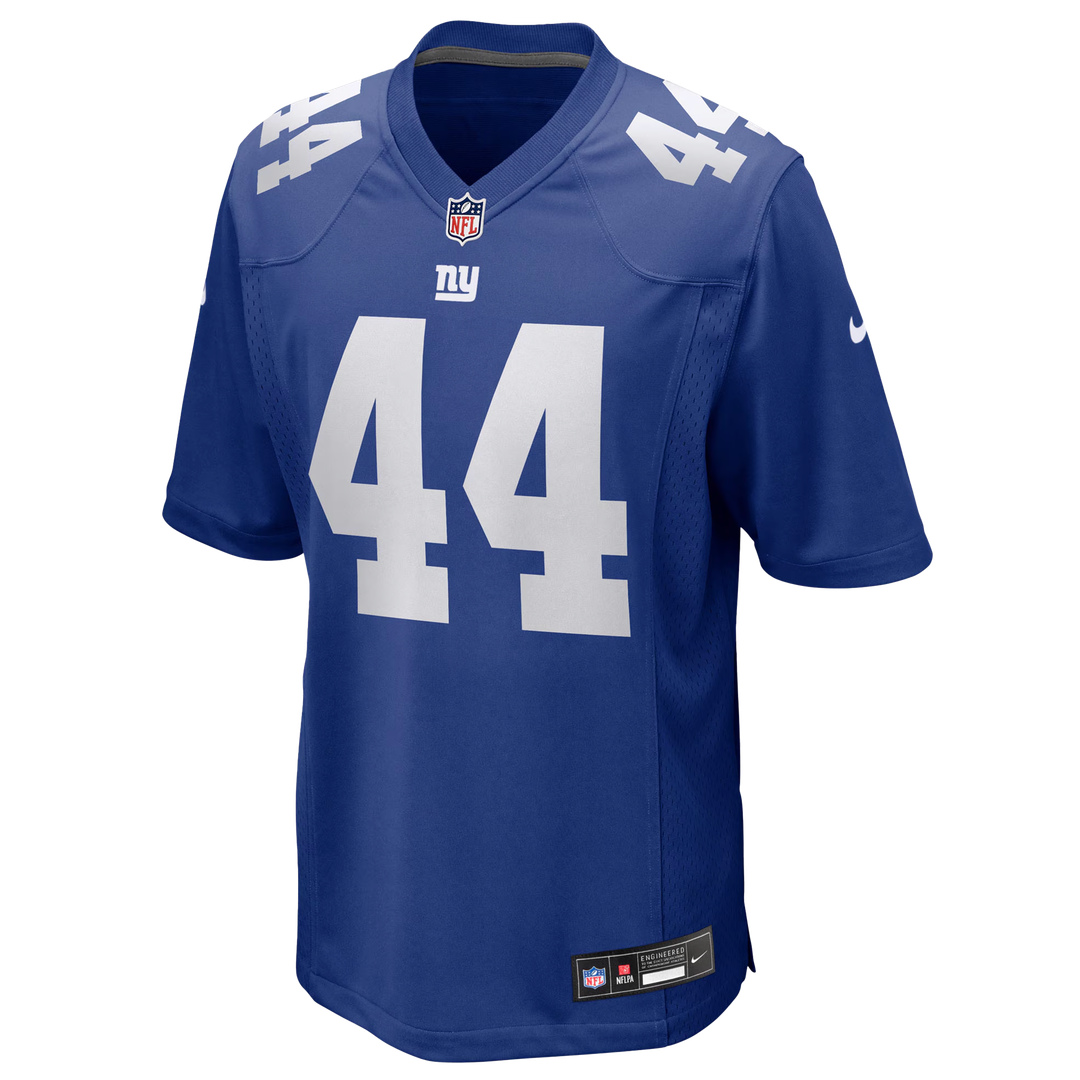 Cam Skattebo New York Giants Nike Red Alternate Century Red Game Jersey