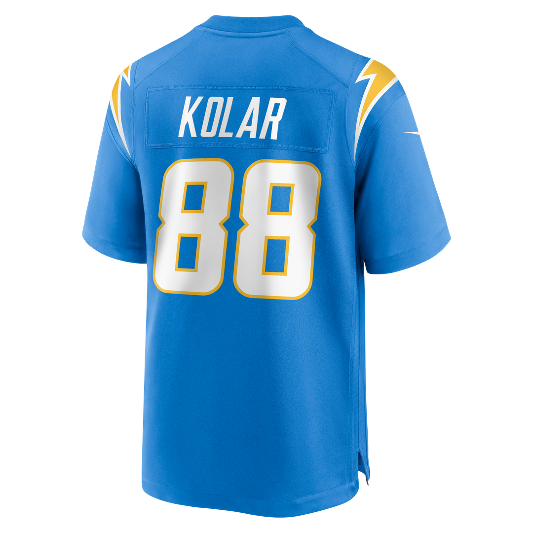 Charlie Kolar Los Angeles Chargers Nike Powder Blue Team Game Jersey