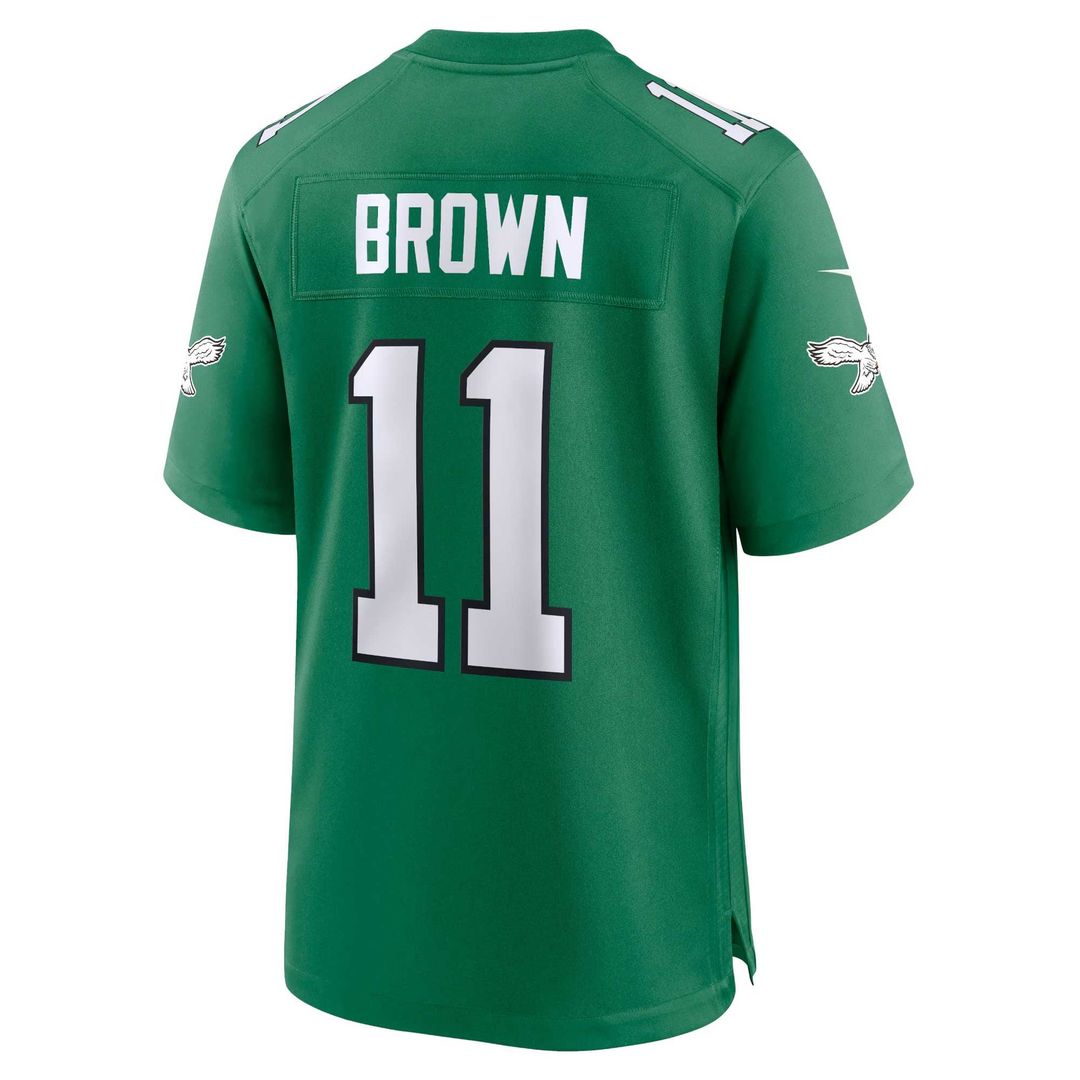 A.J. Brown Philadelphia Eagles Nike Kelly Green Alternate Game Player Jersey