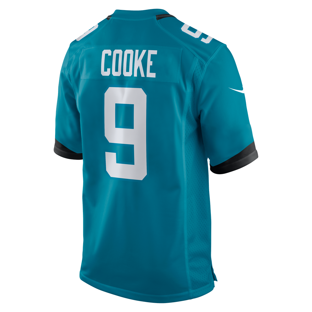 Logan Cooke Jacksonville Jaguars Nike Black Game Jersey