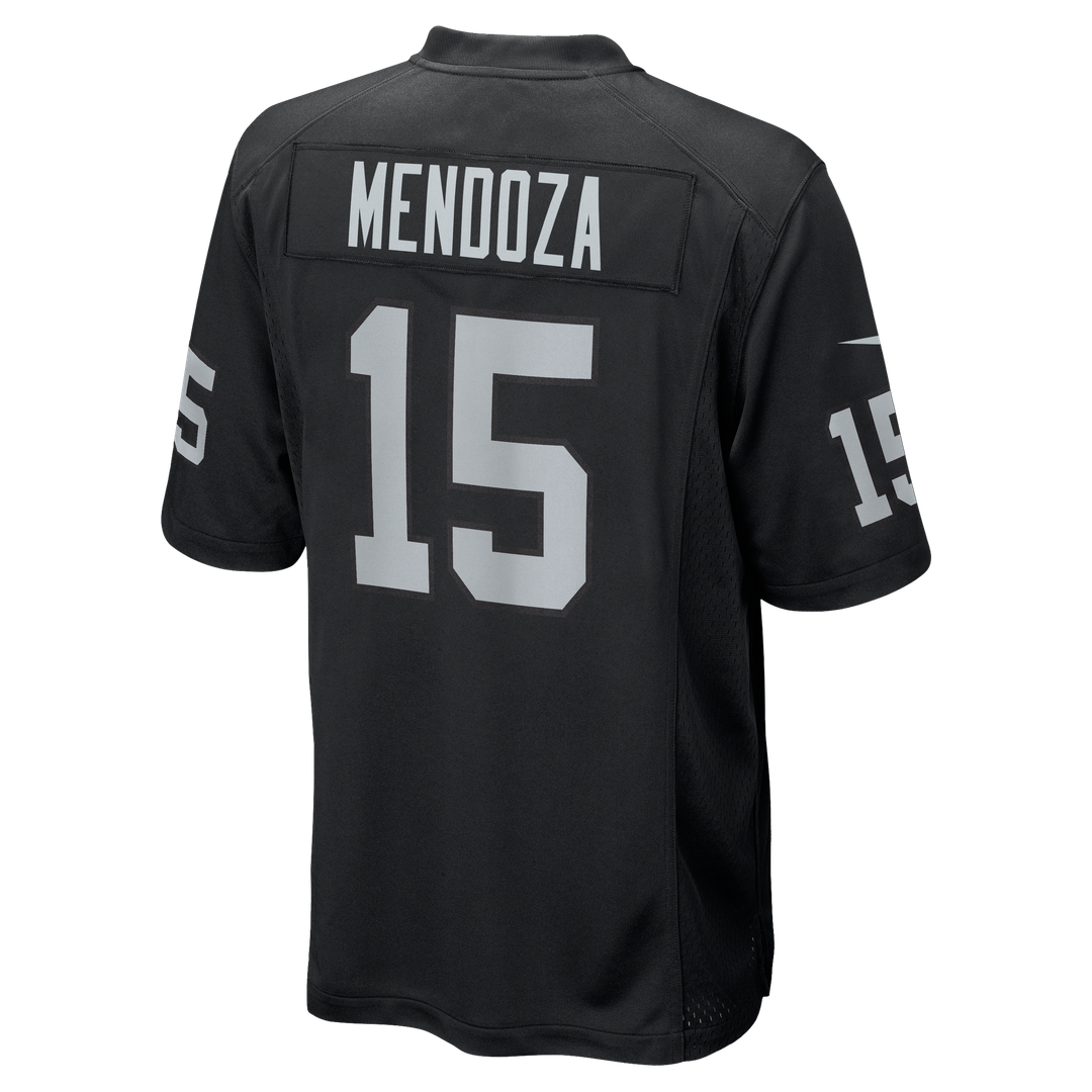 Fernando Mendoza Las Vegas Raiders Nike Black Team Game Jersey