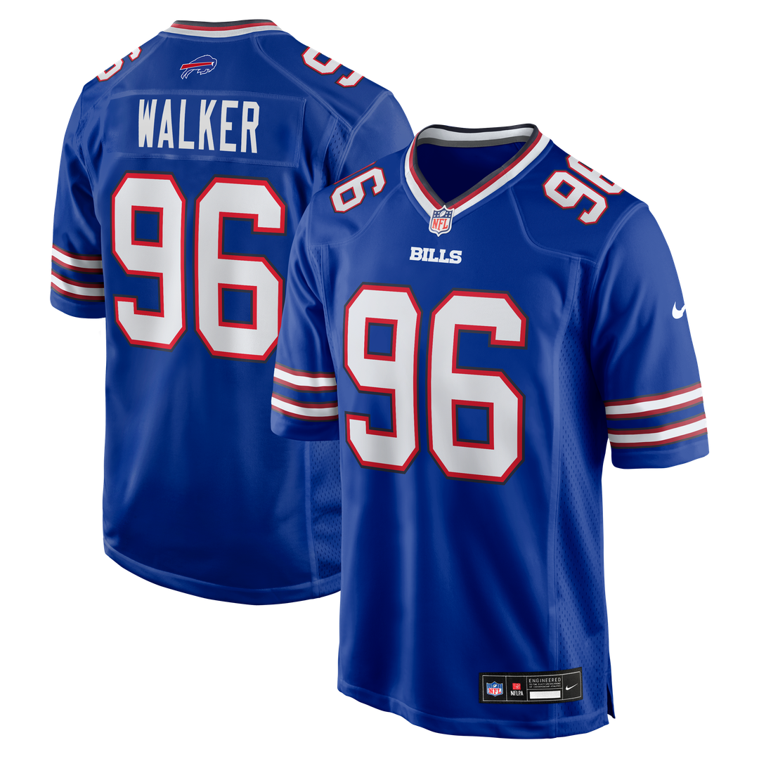 Deone Walker Buffalo Bills Nike Royal Team Game Jersey