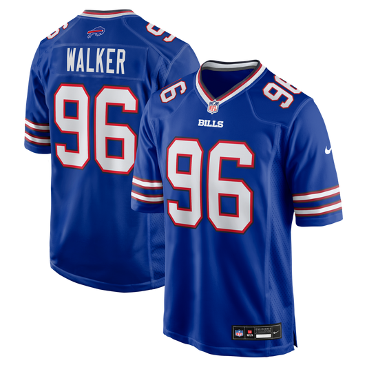 Deone Walker Buffalo Bills Nike Royal Team Game Jersey