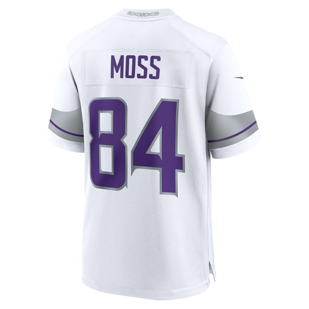 Randy Moss Minnesota Vikings Nike Purple Classic Retired Player Game Jersey