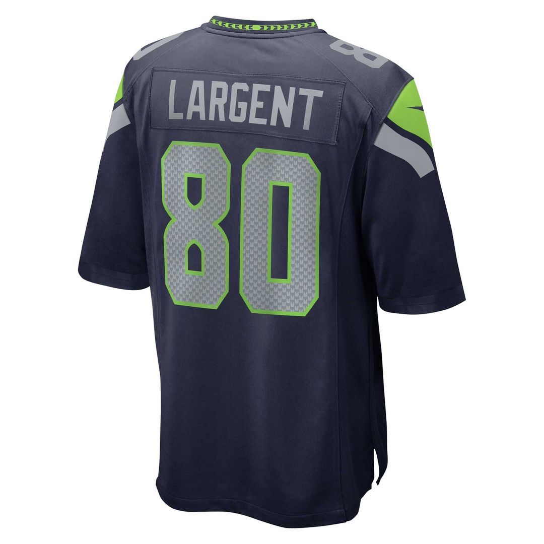 Steve Largent Seattle Seahawks Nike College Navy Retired Player Game Jersey
