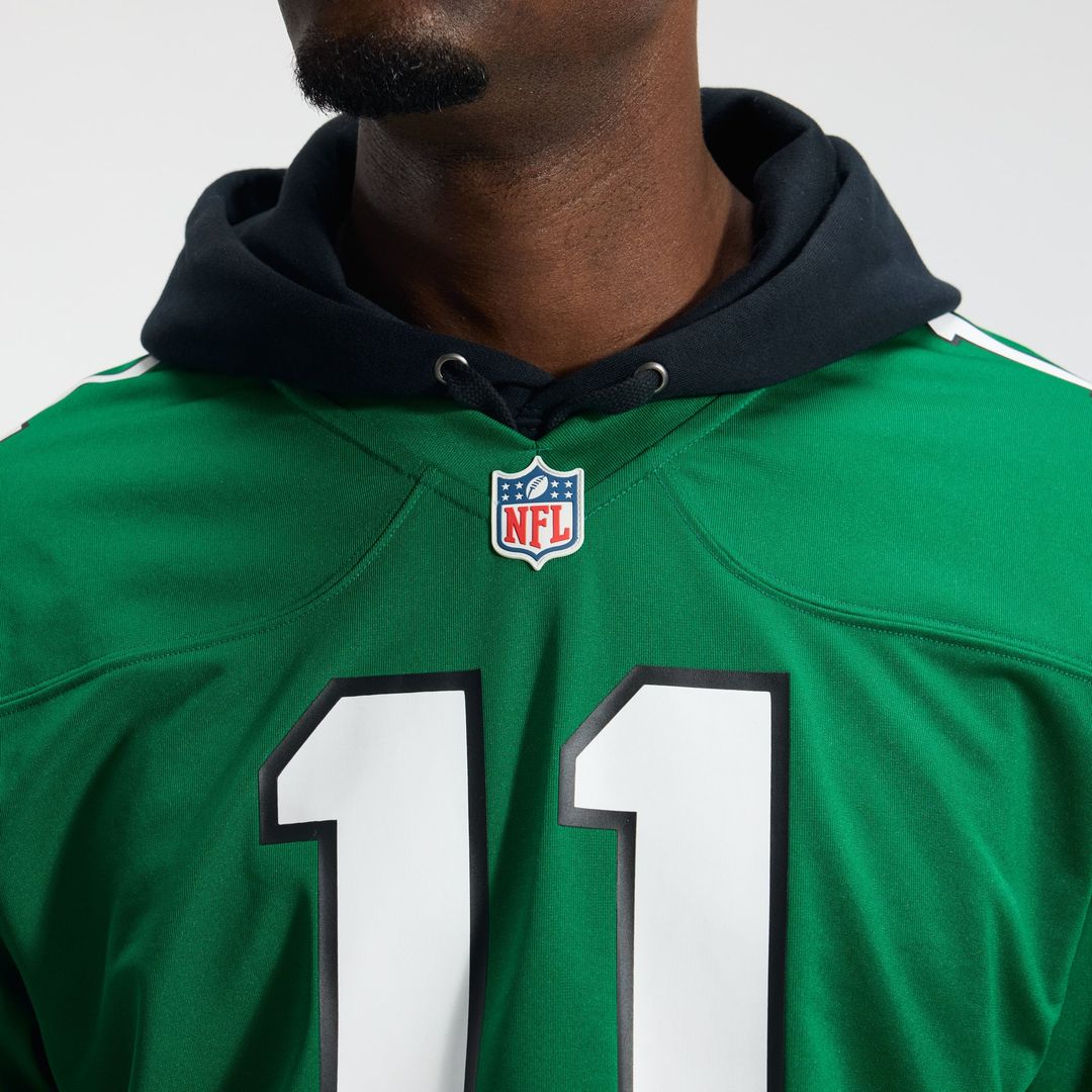A.J. Brown Philadelphia Eagles Nike Kelly Green Alternate Game Player Jersey