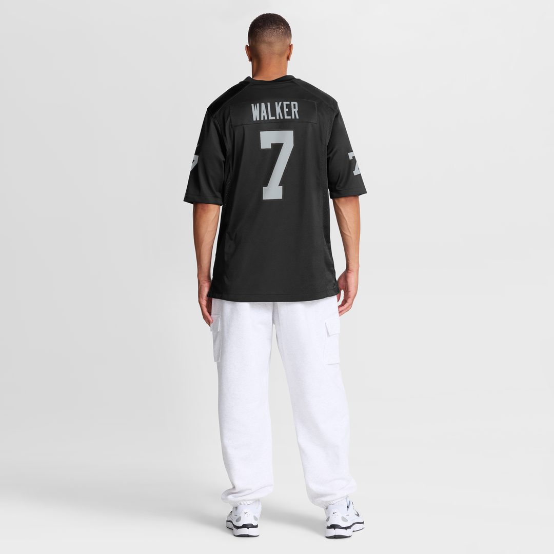 Quay Walker Las Vegas Raiders Nike Black Team Game Jersey