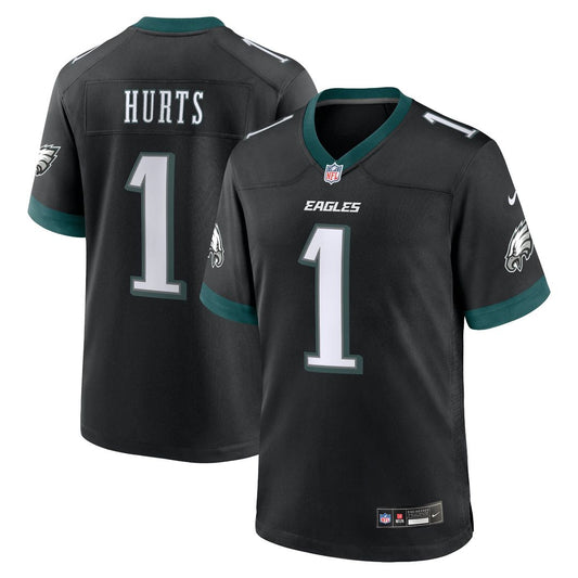 Jalen Hurts Philadelphia Eagles Nike Black Alternate Game Jersey
