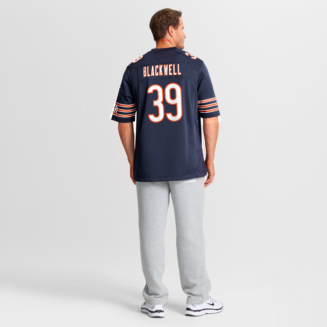 Josh Blackwell Chicago Bears Nike Navy Game Player Jersey
