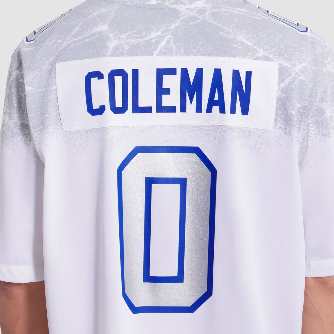 Keon Coleman Buffalo Bills Nike White Rivalries Collection Game Jersey