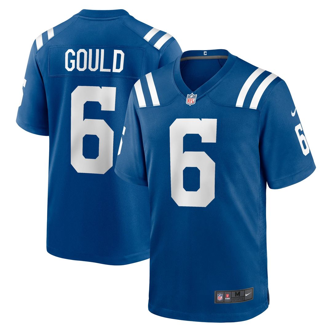 Anthony Gould Indianapolis Colts Nike Royal Game Jersey