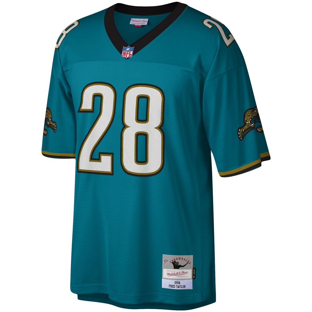 Fred Taylor Jacksonville Jaguars Mitchell & Ness White Legacy Replica Jersey