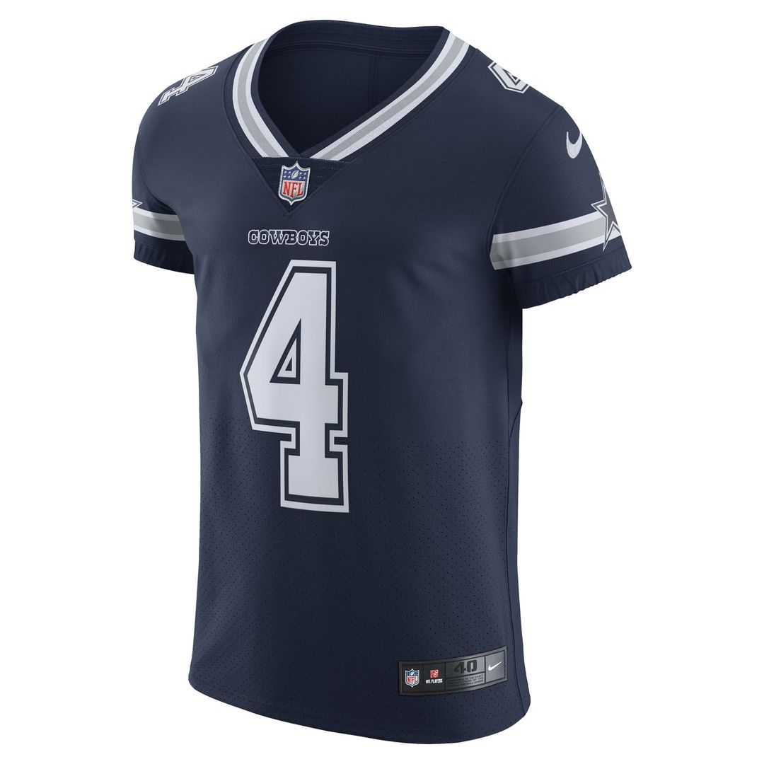 Dak Prescott Dallas Cowboys Nike Navy Vapor Elite Player Team Jersey