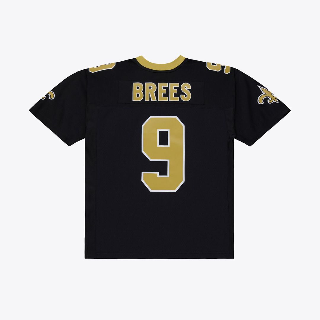 Drew Brees New Orleans Saints Mitchell & Ness Black 2009 Legacy Jersey
