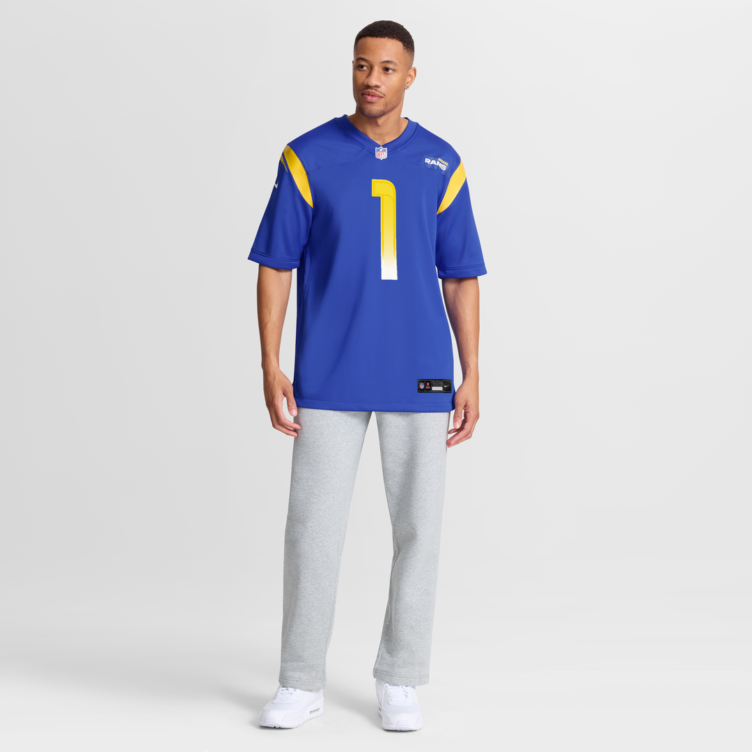 Emmanuel Forbes Jr. Los Angeles Rams Nike Royal Team Game Jersey