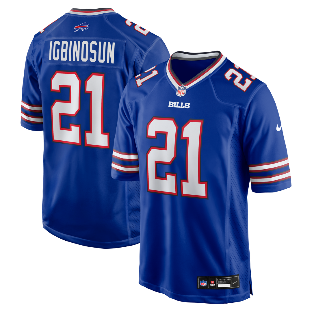 Davison Igbinosun Buffalo Bills Nike Royal Team Game Jersey
