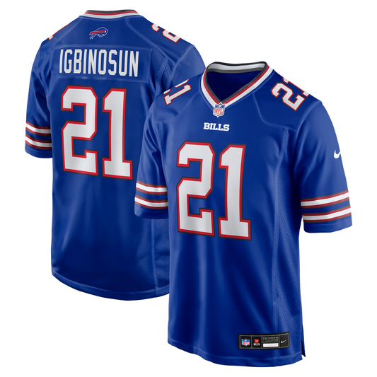 Davison Igbinosun Buffalo Bills Nike Royal Team Game Jersey