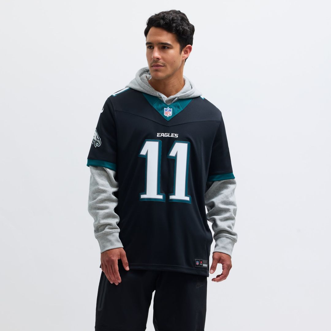 A.J. Brown Philadelphia Eagles Nike Black Alternate Vapor F.U.S.E. Limited Jersey