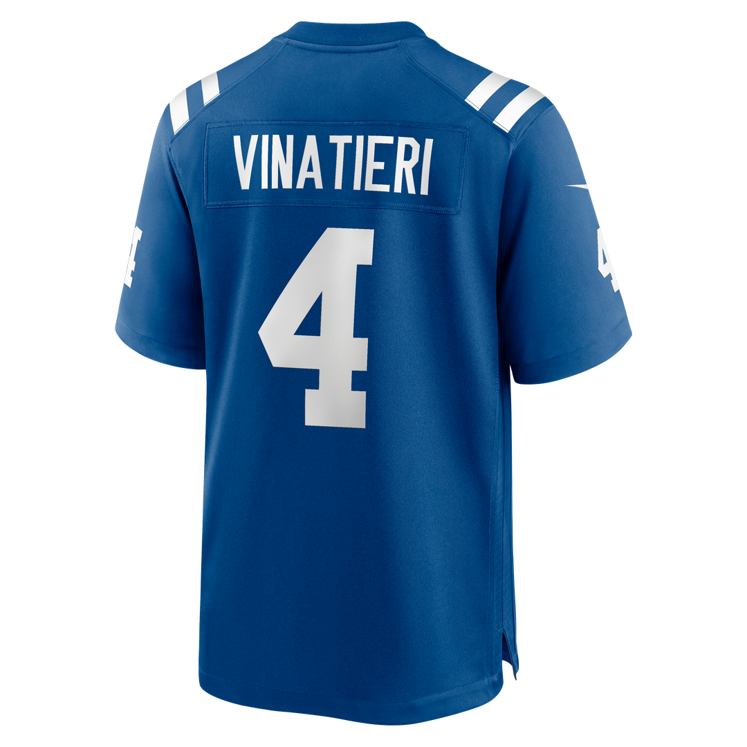 Adam Vinatieri Indianapolis Colts Nike Royal Team Retired Game Jersey