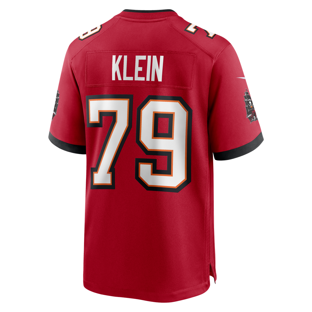 Elijah Klein Tampa Bay Buccaneers Nike Red Game Jersey