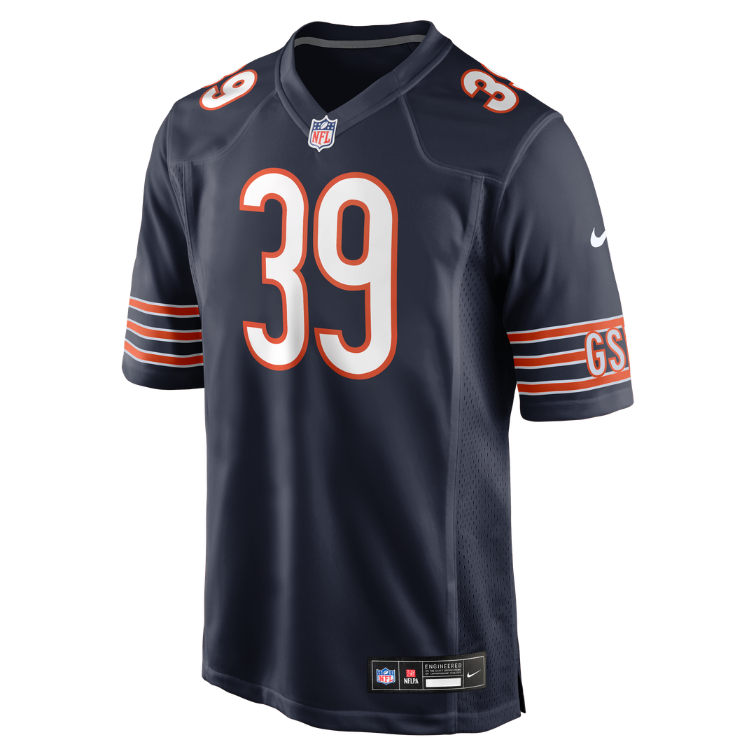 Josh Blackwell Chicago Bears Nike Navy Game Player Jersey